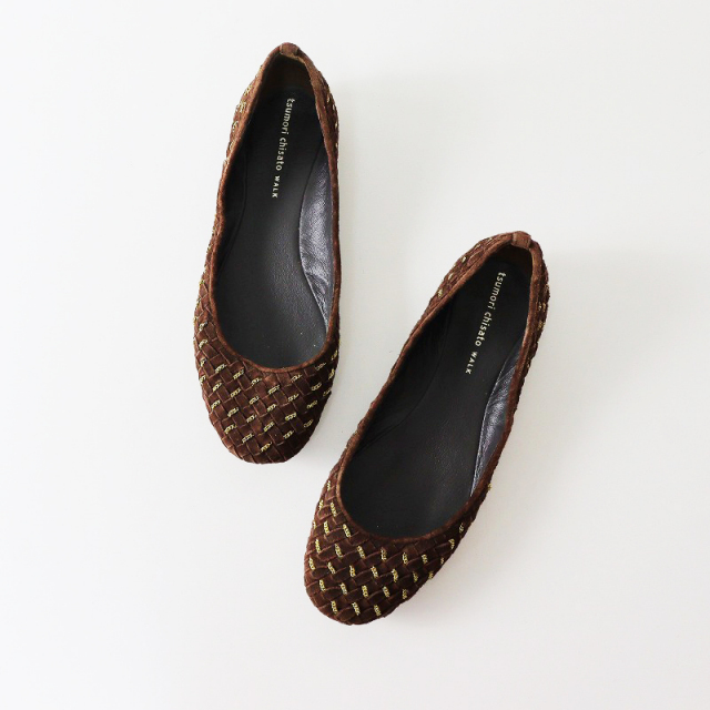 フラットシューズ ツモリチサト（中古】☆tsumori chisato WALK 