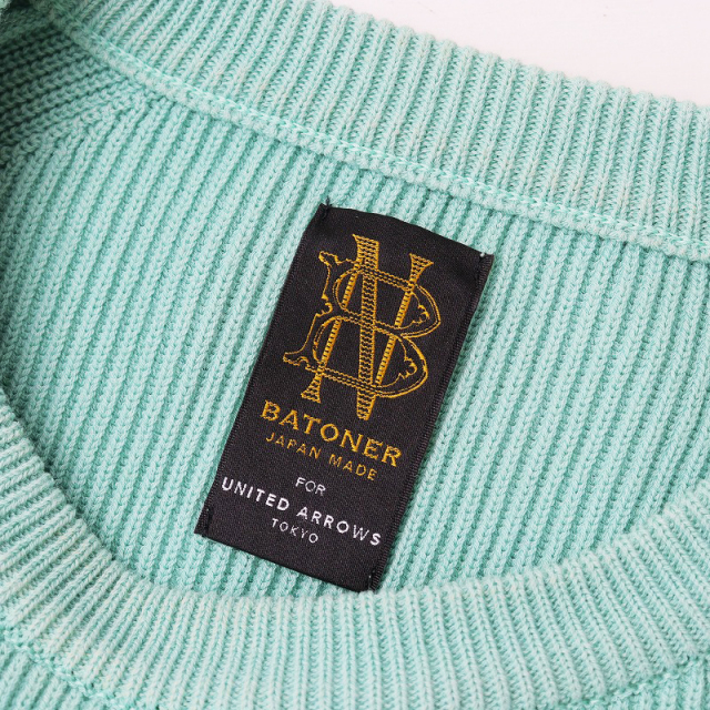 スプリングセール】バトナー BATONER FOR UNITED ARROWS シルク混ハイ  