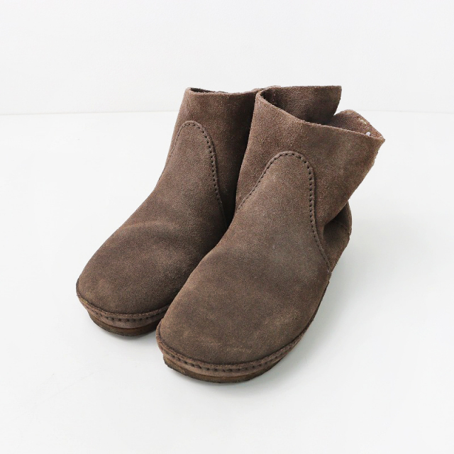 ヨーガンレール ショートブーツ ヨーガンレール未使用 やぎ革レース