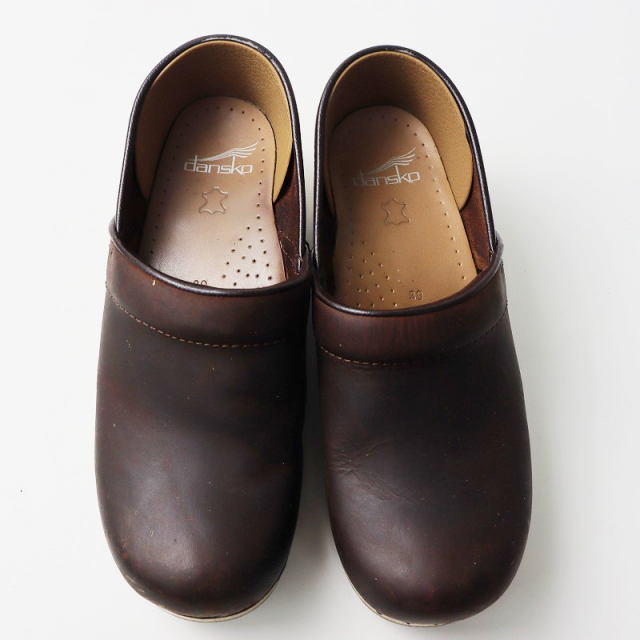 ダンスコ dansko PROFESSIONAL プロフェッショナル レザー クロッグ 