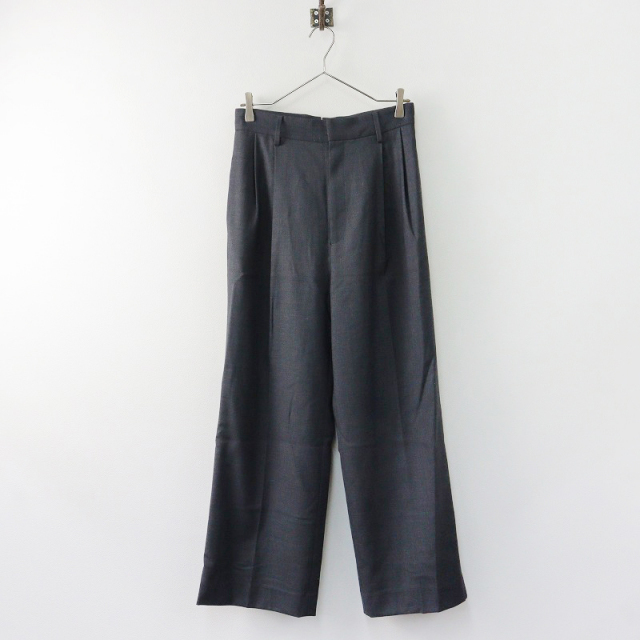 2022SS ドゥーズィエムクラス Deuxieme Classe WOOL SERGE タック  