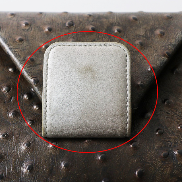 スプリングセール】美品 ヒロコハヤシ HIROKO HAYASHI レザー クラッチ  