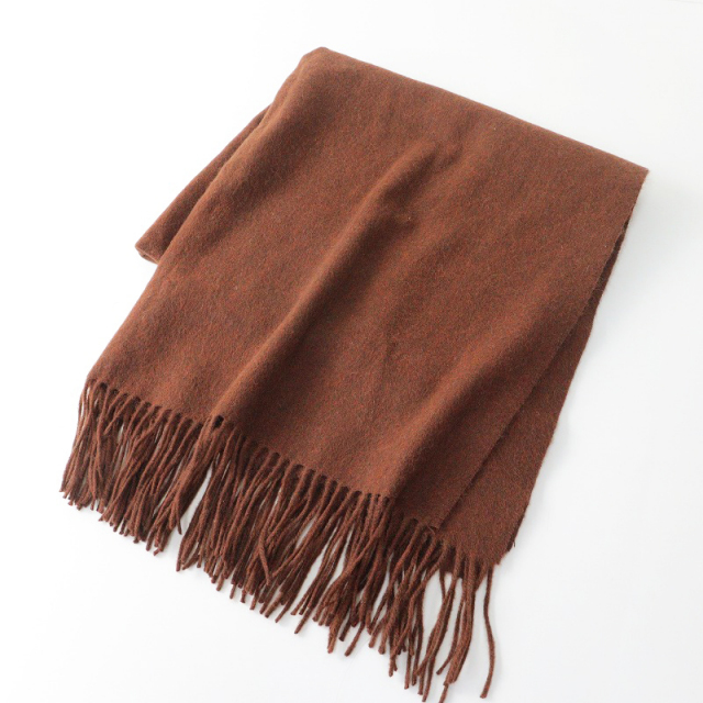 ARTS&SCIENCE Fringe Stole M カシミア コットン