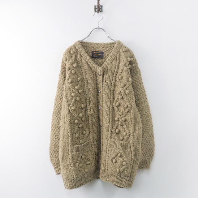 マーガレットハウエル ケーブルニットカーディガン MARGARET HOWELL｜5