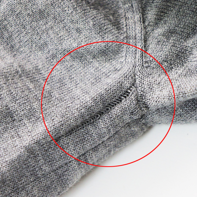【スプリングセール】メゾンマルジェラ Maison Margiela サイドスリットタートルニット M/グレー ハイネック セーター トップス【2400013830317】 期間限定価格】【スプリングセール】メゾンマルジェラ Maison