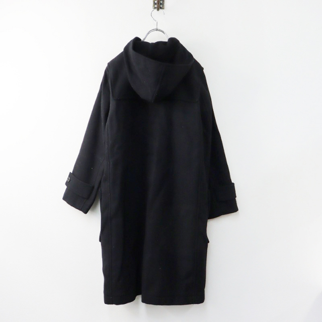 美品 マーガレットハウエル 生暖かい MHL. ダッフルコート ネイビー L