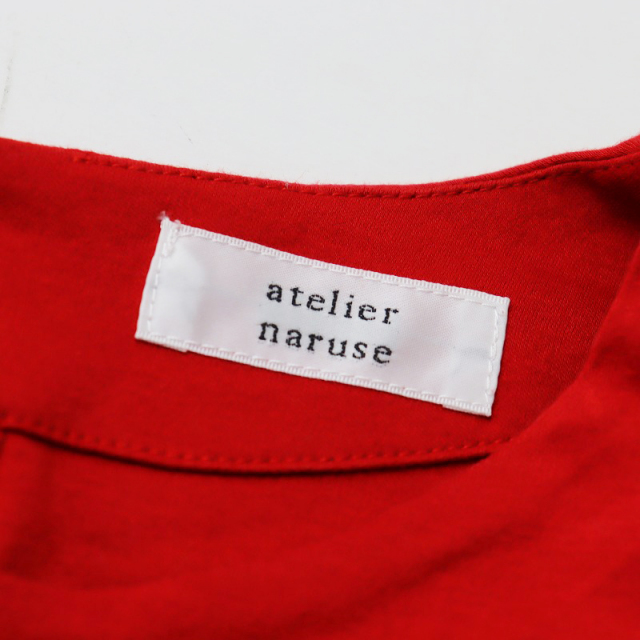 スプリングセール】アトリエナルセ atelier naruse コットンカットソー  