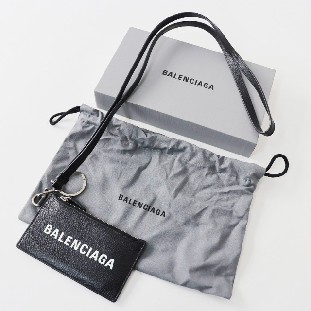 バレンシアガ BALENCIAGA 594548 1IZI3 レザー コイン&カードケース 