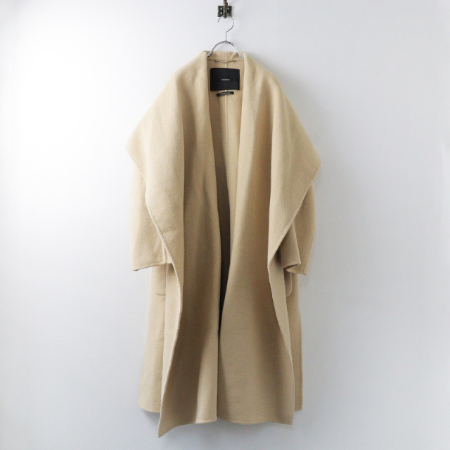 ブルーレーベル クレストブリッジ ベージュ くすぐる ガウンコート 