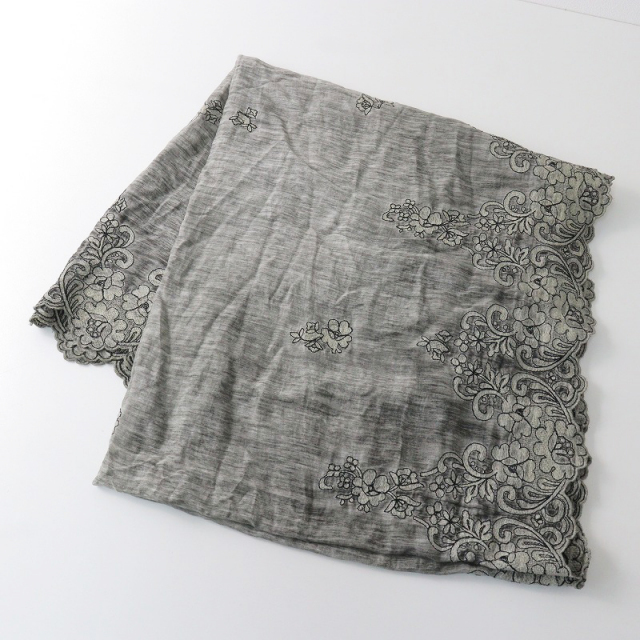 DIOR HOMME ディオールオム リネン 大判 狡猾 ストール ディオール・オム 