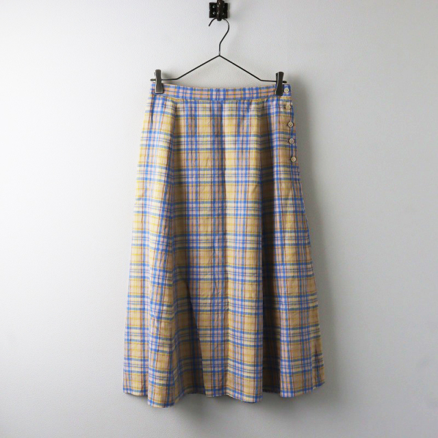 チェックスカート マドモアゼルノンノン mademoiselle NON NON セール