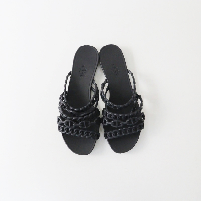 スプリングセール】美品 エルメス HERMES シェーヌダンクル ラバー  