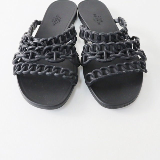 スプリングセール】美品 エルメス HERMES シェーヌダンクル ラバー  