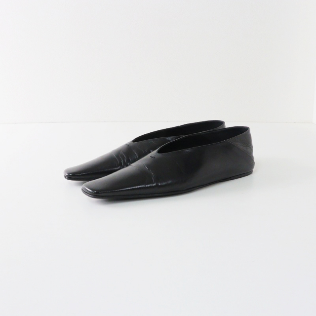 美品 2023SS ジルサンダー JIL SANDER TRIPON バレエシューズ 37.5 