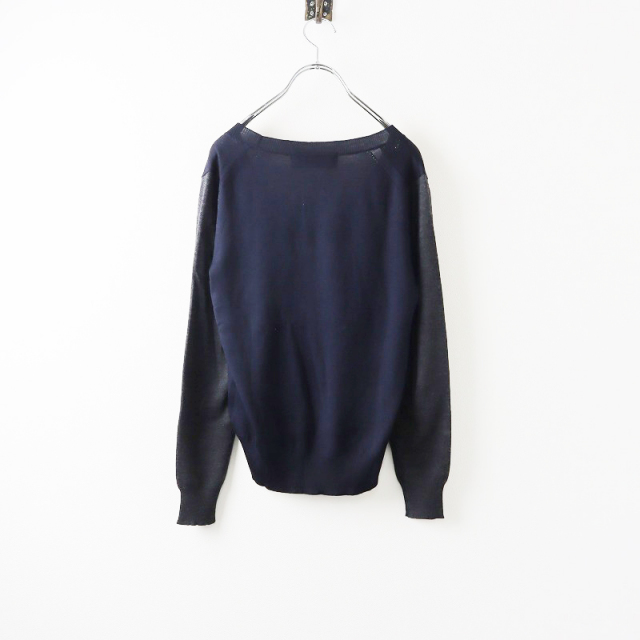 トリコ　コムデギャルソン　紺　ニット セーター tricot comme des garcons ニットウールネイビー