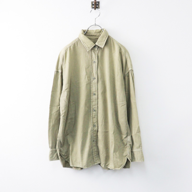 ドゥーズィエムクラスbadass シャツカーキ