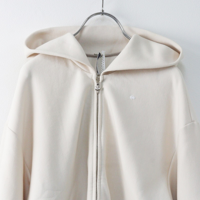 2022AW ミナペルホネン mina perhonen comodo パーカー 40/アイボリー  