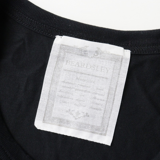 BEARDSLEY ビアズリー かぎ針サイドスリットTシャツ ホワイト F