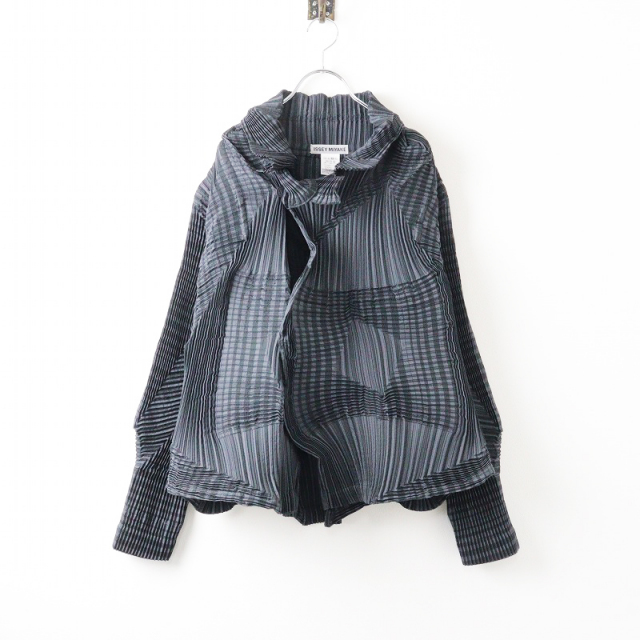 美品イッセイミヤケISSEY MIYAKE3Dスチームジャケット
