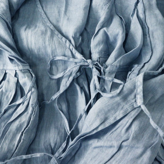 定価3万 2020AW ネストローブ nest Robe リネンスカラップ刺繍 