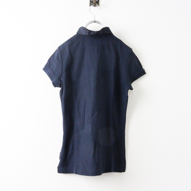 【スプリングセール】国内正規品 モンクレール MONCLER MAGLIA POLO MANICA CORTA フリル襟 カノコポロシャツ XS/ネイビー◇【2400013942997】 期間限定価格】国内正規品 モンクレール MONCLER MAGLIA POLO