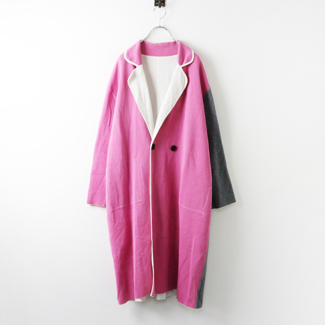 美品 大きいサイズ ポールスミス PS Paul Smith バイカラーニット 