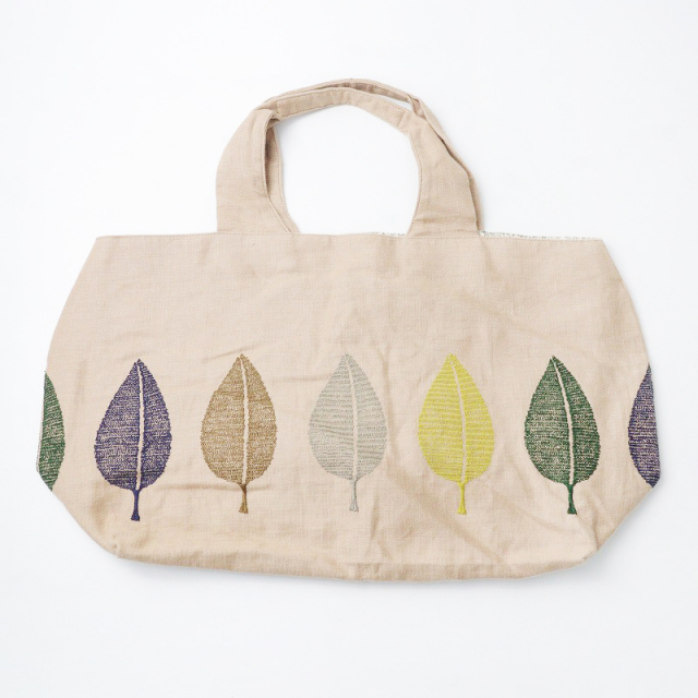 ミナペルホネン mina perhonen happa パニーニバッグ/ベージュ かばん  