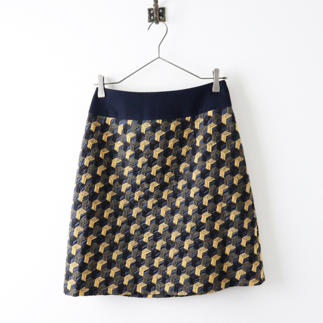 ロイスクレヨン Lois CRAYON キカシシュウスカート M/ネイビー