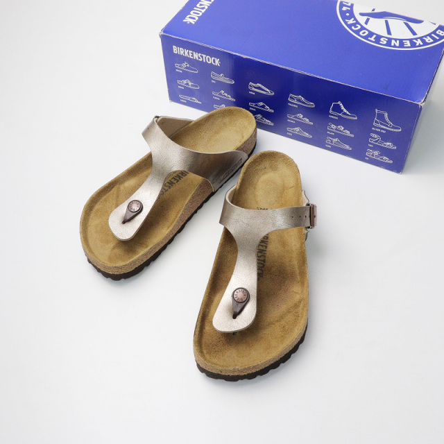 美品 ビルケンシュトック BIRKENSTOCK Gizeh BS ギゼ サンダル 38 