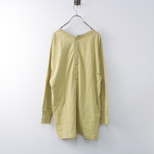 アールジュビリー R JUBILEE コットン バックヘンリーカットソー