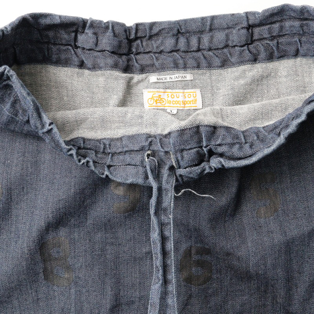 Sou-Sou 富士サルエルパンツ ソウソウ SOUSOU 着衣 富士 ✨極美品✨】ソウソウSOU・SOU◎伊勢木綿