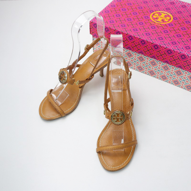 トリーバーチ TORY BURCH MIRA 70MM SANDAL レザー サンダル 6.5M 