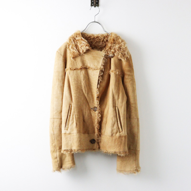 エムズグレイシー カタログ掲載新品リボンダウンコート キャメル40、L  