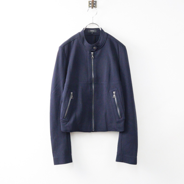 セオリー Theory FIXTURE PONTE BAVEWICK K ジップアップブルゾン S 