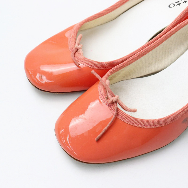 レペット♪ ピンクベージュ オープントゥパンプス 36（Repetto  