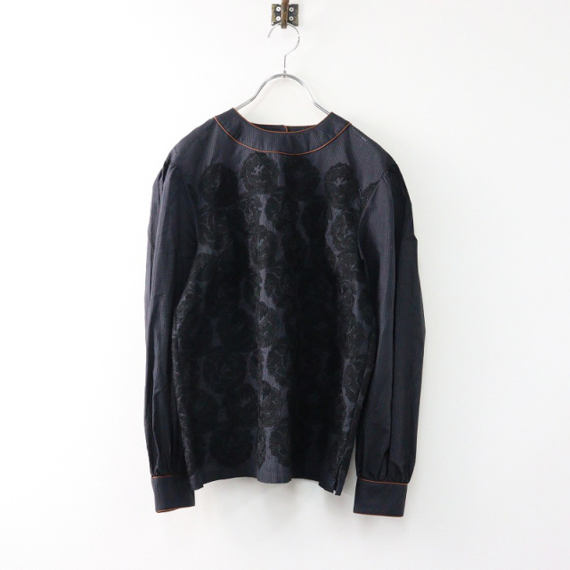 未使用 2023AW ミナペルホネン mina perhonen aba1270 flair 刺繍  