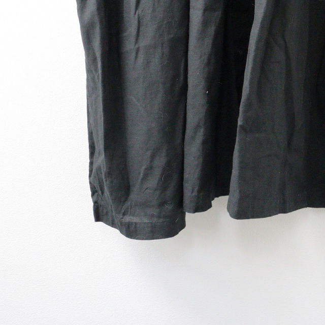 2023SS ネストローブ nest Robe UpcycleLino 天然染め フレアギャザー  