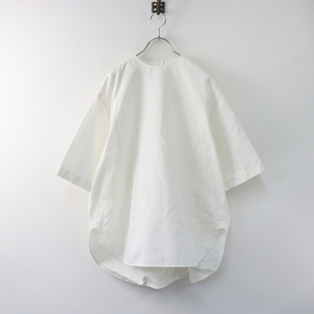 定価6万】ブラミンクBLAMINKドルマンショートスリーブブラウス36