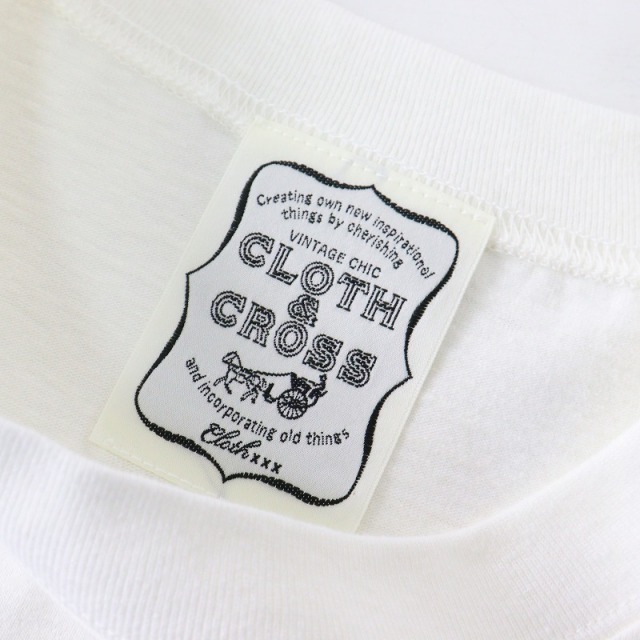 美品 ハグオーワー クロスアンドクロス HUG O WaR Cloth&Cross ロゴ 