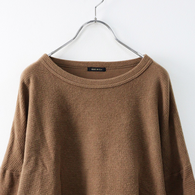オールドマンズテーラー R&D.M.Co- コットンカシミヤプルオーバー  