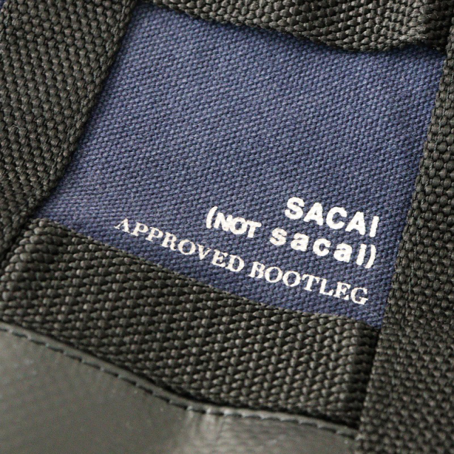 サカイ sacai × フラグメント Fragment 2WAY トートバッグ /ネイビー  