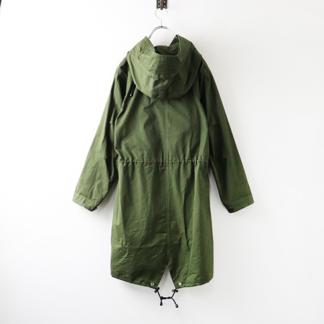 JIL SANDER ろ ジルサンダー ミリタリーコート フーデッド モッズコート