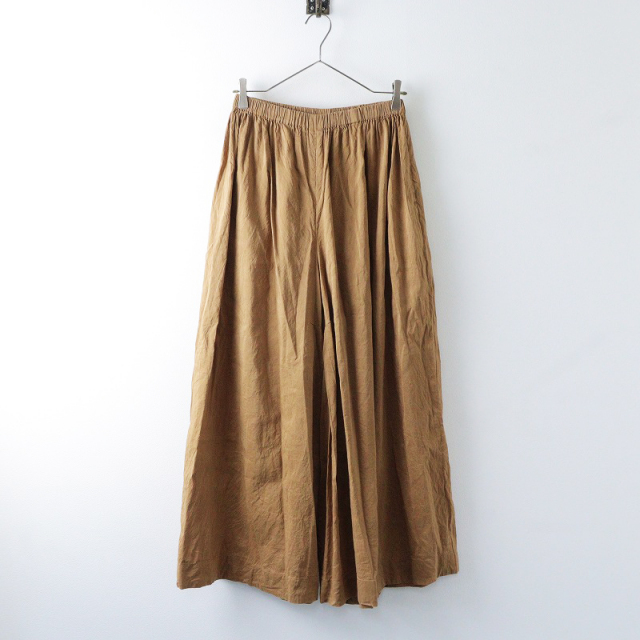 ミナペルホネン mina perhonen timberline リネン シルク タックワイド  