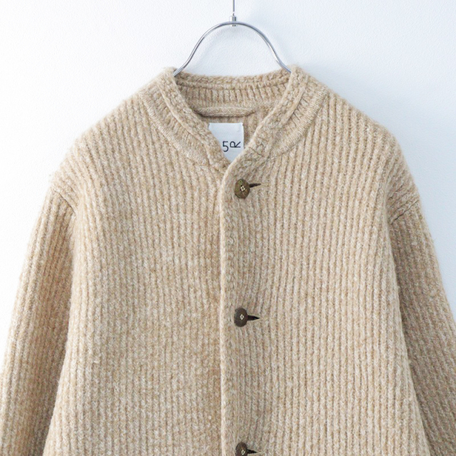 45R アルル杢杢ニットのチロリアンコート 【公式通販】