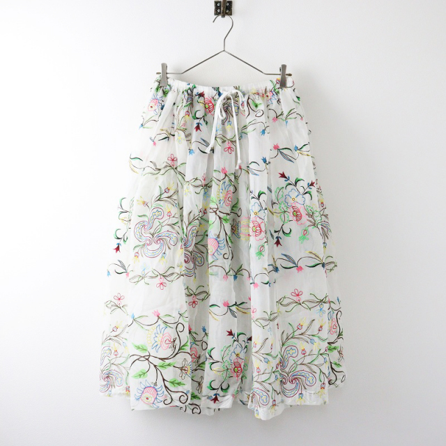 TAO COMME des GARÇONS シフォンロングスカート S