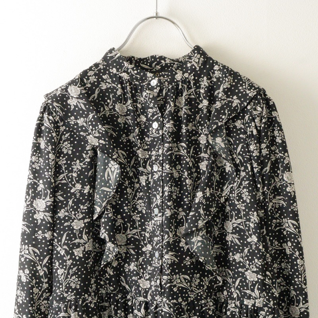 美品 ハグオーワー クロス＆クロス リバティ Maroly マロリー フリル  