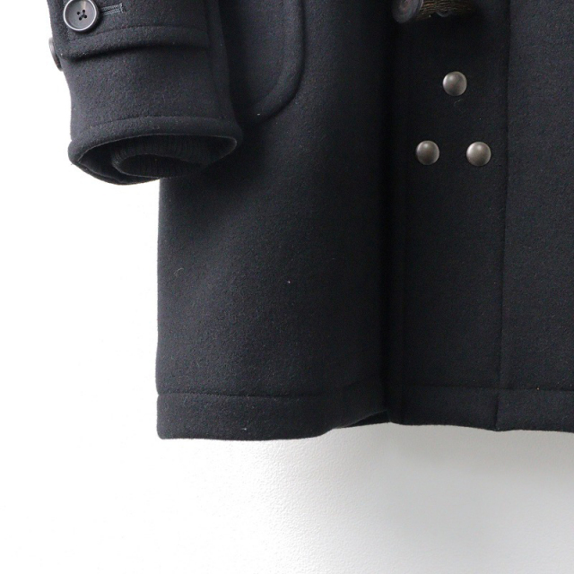 美品 サイベーシックス SCYE BASICS メルトン ウール ダッフルコート