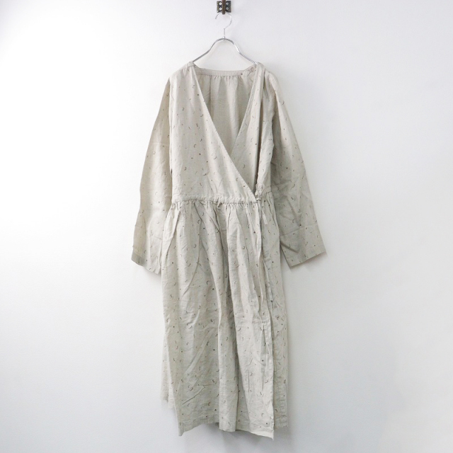 期間限定価格】ネストローブ nest Robe リネン フェザープリント 