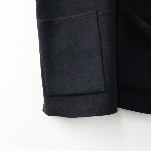 ohga リバーベスト　ウールリバーベスト　ネイビー/ブラック ohga オーガ ウールリバーベスト ブラック×ネイビー