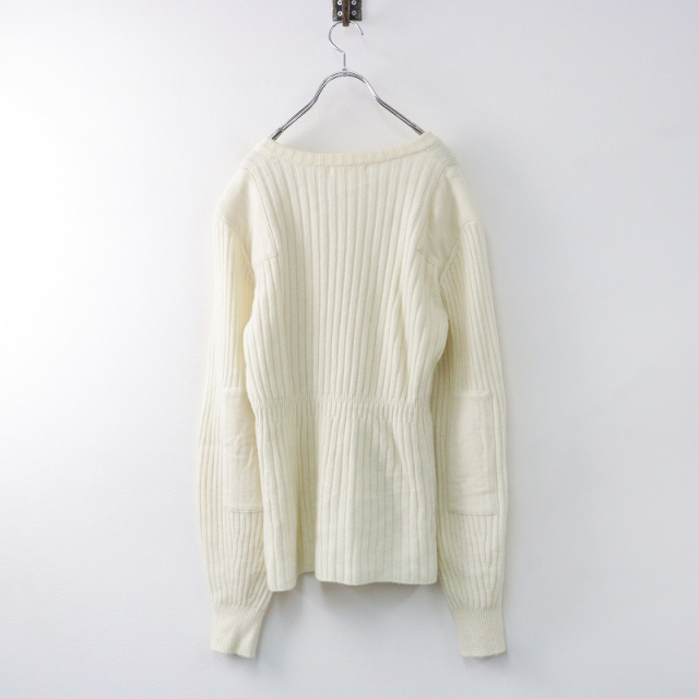 ケイル KAYLE WOOL RIB PEPLUM KNIT ウール リブ リパーム